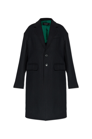 コート BALENCIAGA RAGLAN ONE LAYER COAT IN BLACK/GREY CHECK One Layer Raglan Coat in Black/grey | Balenciaga US